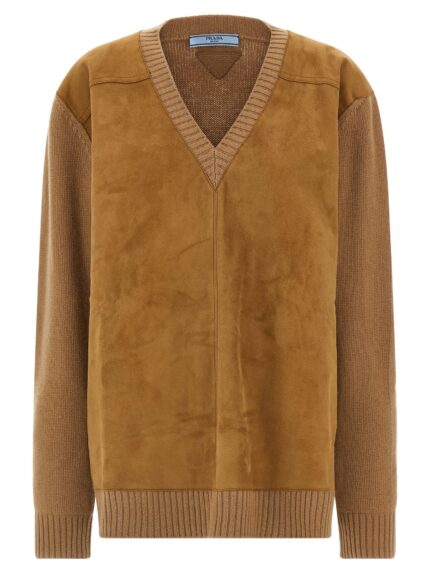 PRADA Suede Sweater