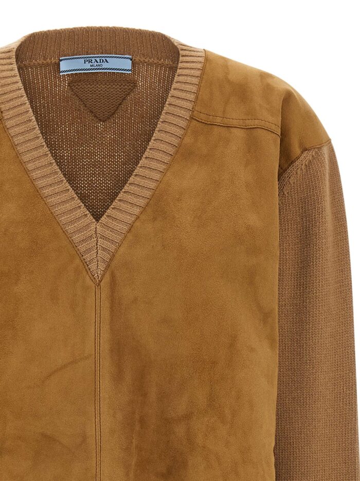 PRADA Suede Sweater