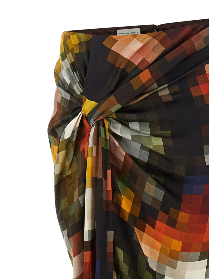 Dries Van Noten 'Suma Bis' Draped Skirt