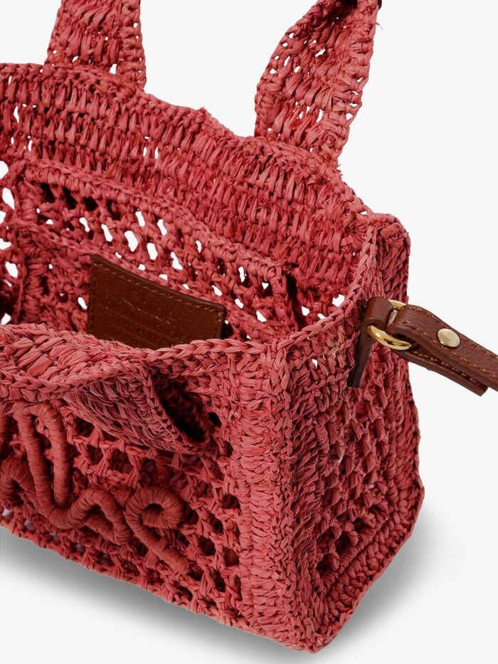 CHLOE' Summer Banana Raffia Crossbody Bag