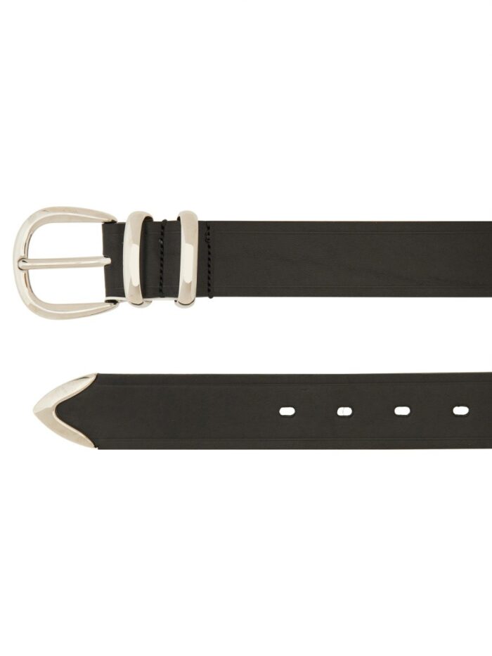 SUNFLOWER LEATHER BELT