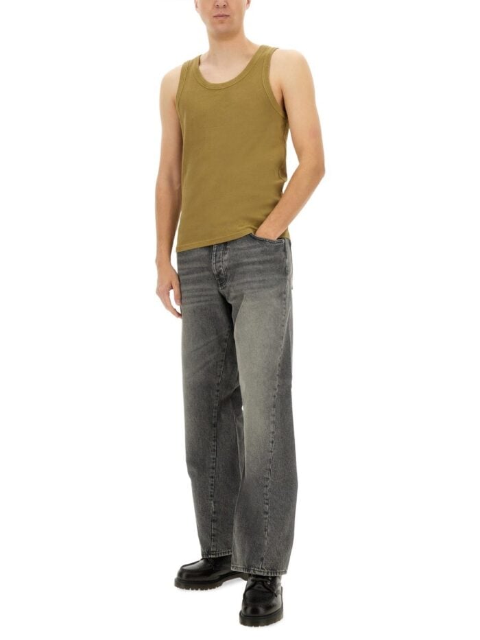 SUNFLOWER RIBBED TANK TOP