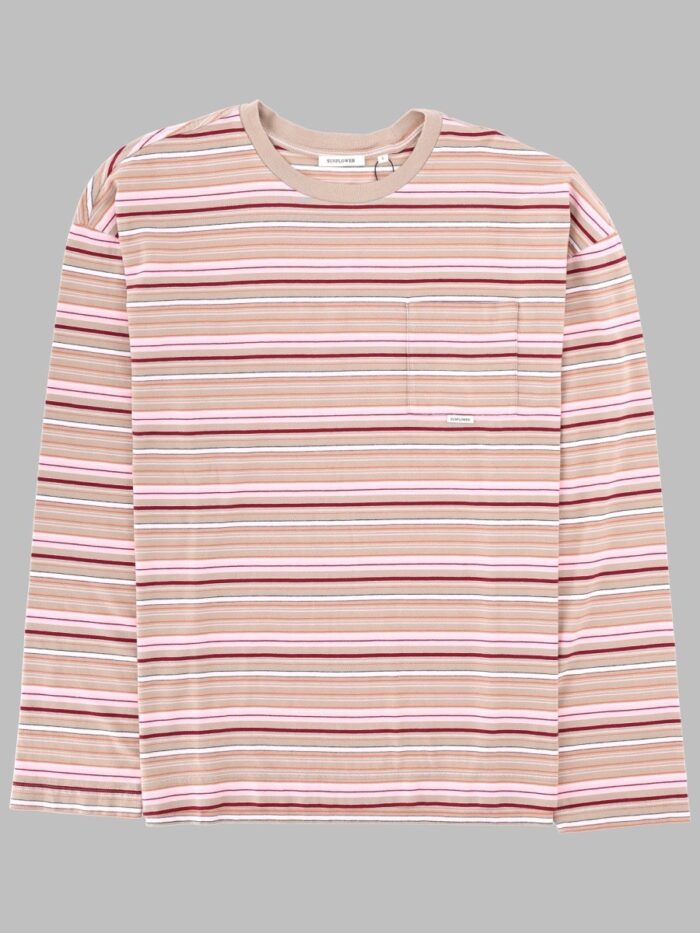 SUNFLOWER T-SHIRT A MANICA LUNGA IN COTONE