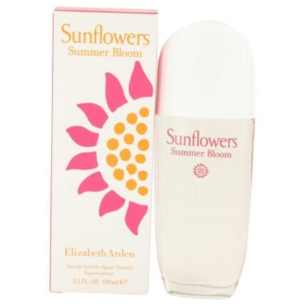 Sunflowers Summer Bloom By Elizabeth Arden - Eau De Toilette Spray 3.3 Oz