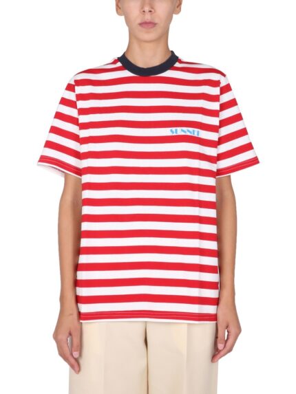 SUNNEI X ELEONORA BONUCCI T-SHIRT WITH MINI LOGO