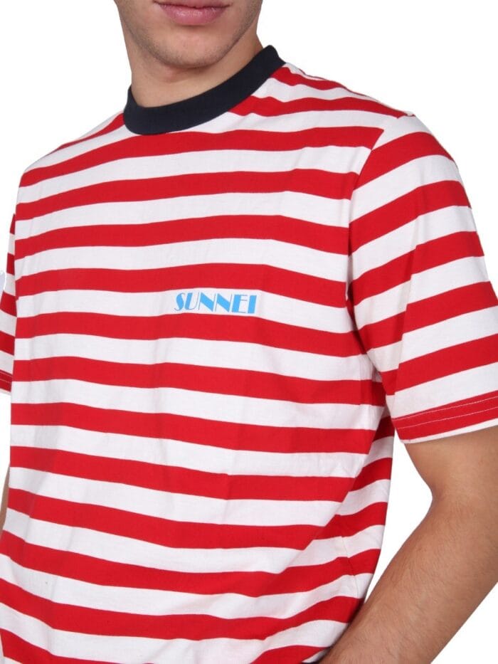 SUNNEI X ELEONORA BONUCCI T-SHIRT WITH MINI LOGO