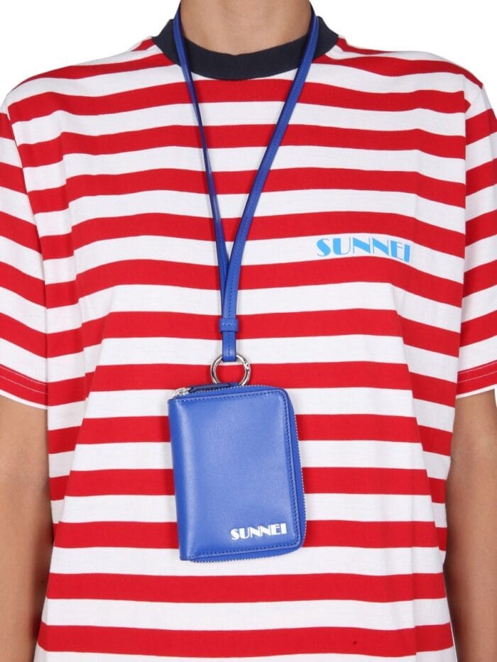 SUNNEI X ELEONORA BONUCCI T-SHIRT WITH MINI LOGO