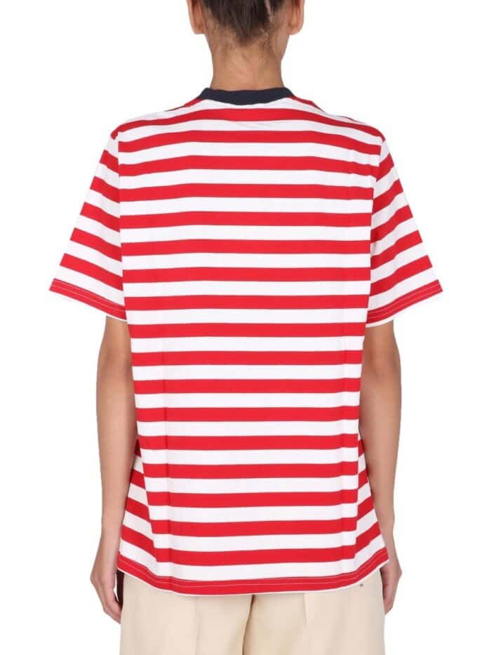 SUNNEI X ELEONORA BONUCCI T-SHIRT WITH MINI LOGO