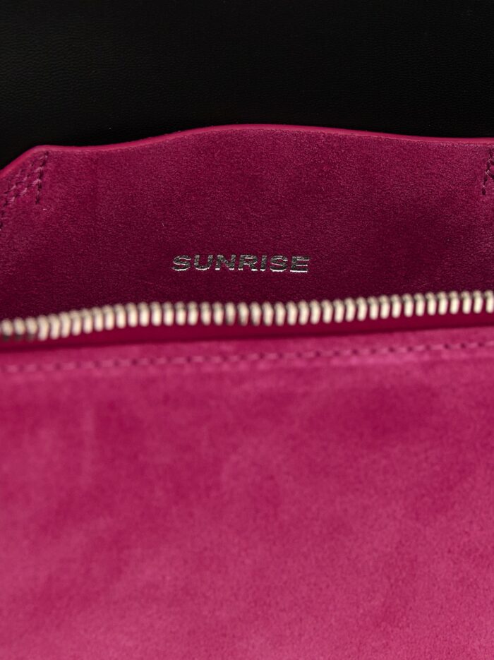 The Attico 'Sunrise' Fuchsia Shoulder Bag
