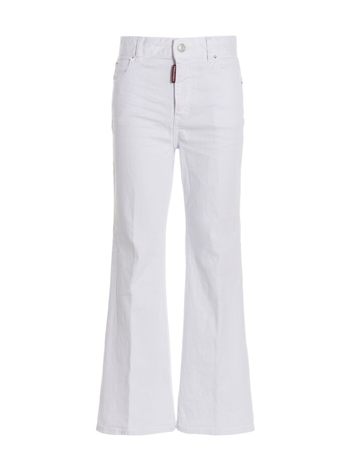 dsquared2 'super flared cropped' jeans Dsquared2 'Super Flared Cropped' Jeans