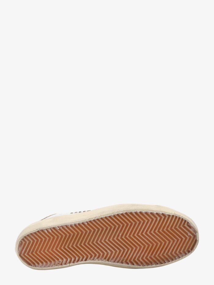 Golden Goose Deluxe Brand Super-Star Leather Sneakers With Iconic Glitter Logo On The Side