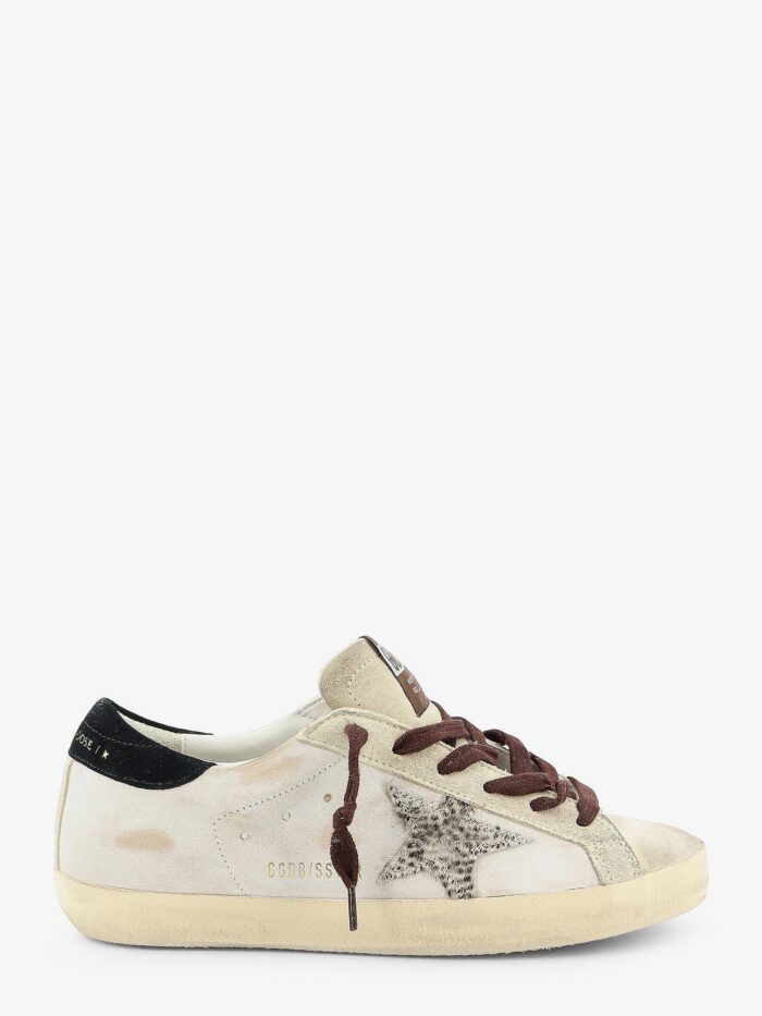 Golden Goose Deluxe Brand Super-star Suede Sneakers With Iconic Side Logo