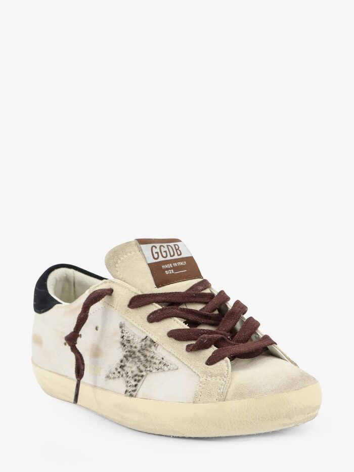 Golden Goose Deluxe Brand Super-star Suede Sneakers With Iconic Side Logo