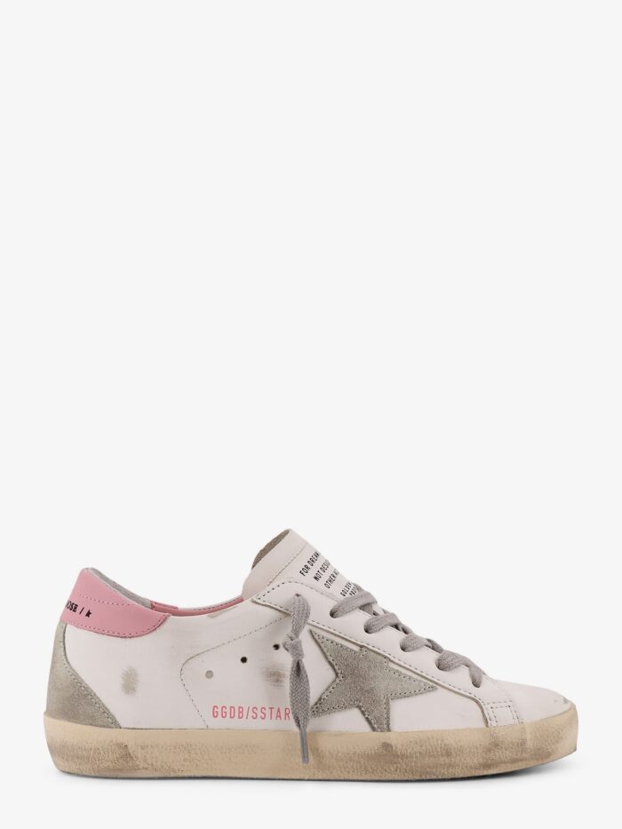 golden goose deluxe brand super star classic with spur low top leather sneakers Golden Goose Deluxe Brand Super-star Classic With Spur Low-top Leather Sneakers