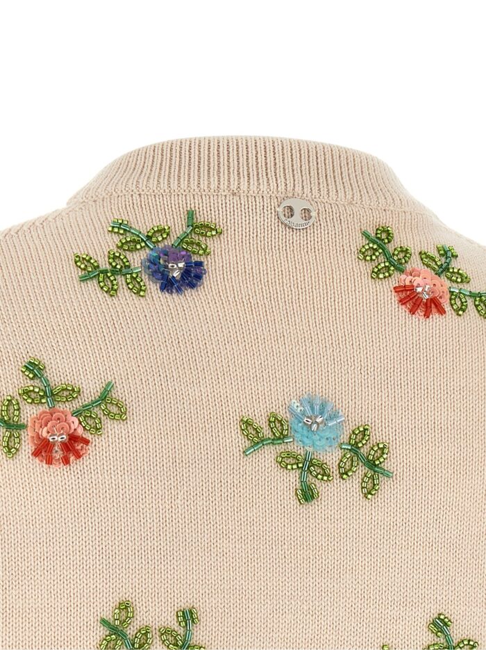 Paco Rabanne Sweater With Beads Embroidery