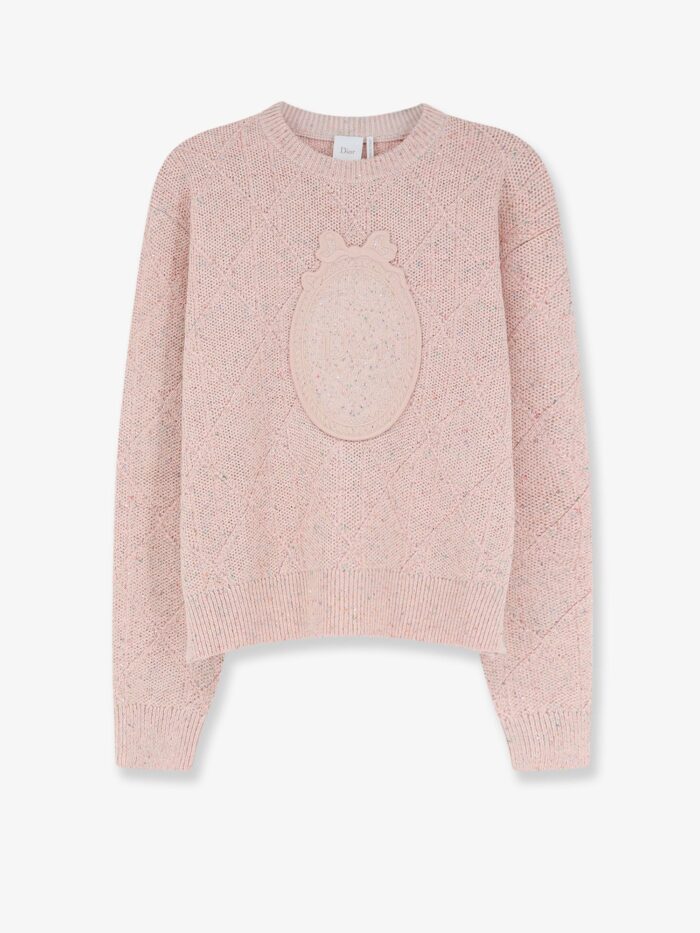 Sweater With Dior Médallion Motif