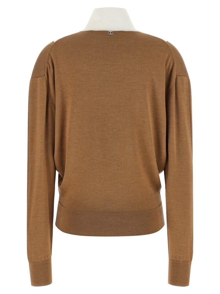 Paco Rabanne Sweater With Perforated Intarsia
