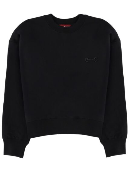 Gucci SWEATSHIRT WITH CLAMP DETAIL