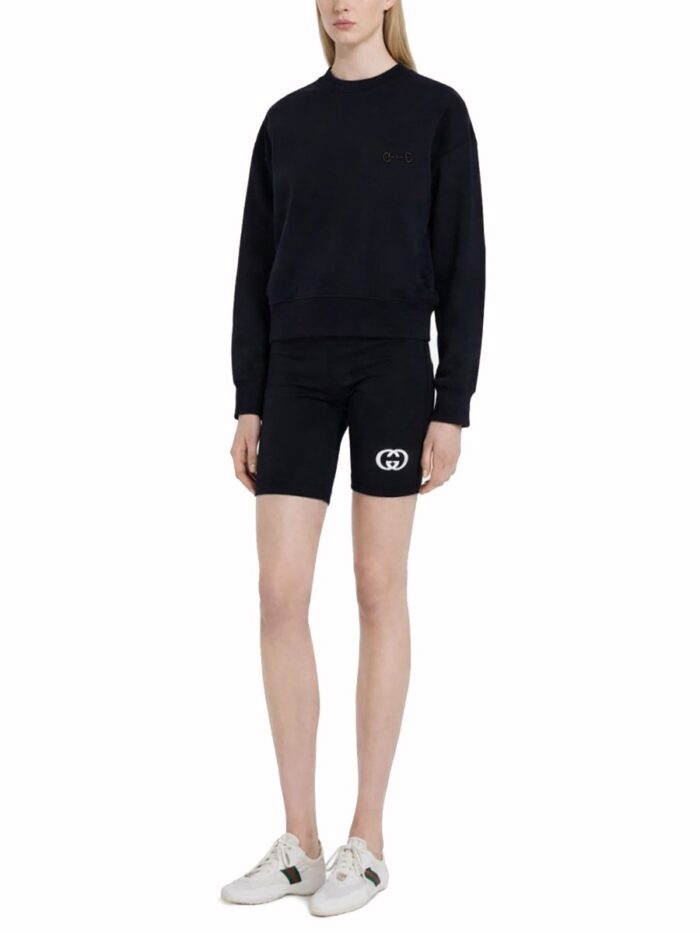 Gucci SWEATSHIRT WITH CLAMP DETAIL