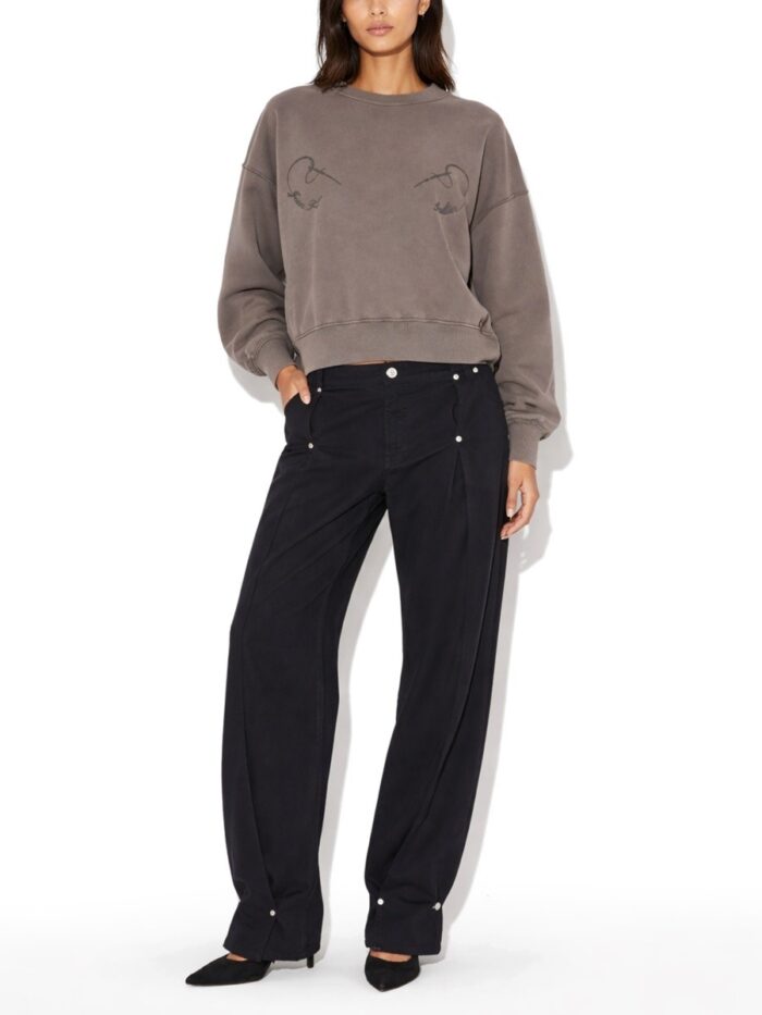 Jean Paul Gaultier Sweatshirt With Embroidery