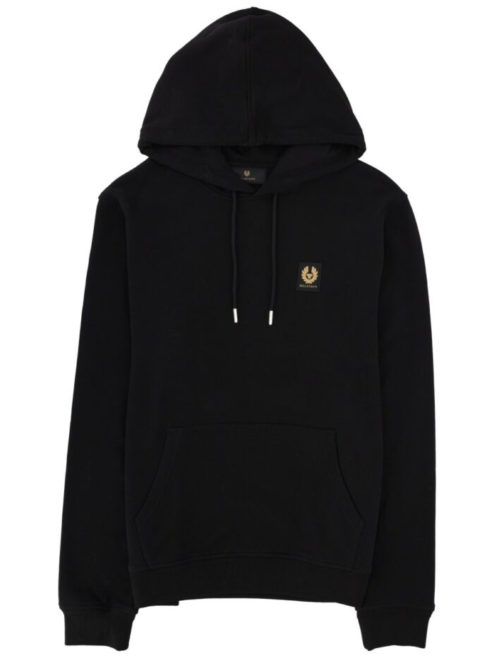 belstaff felpa con logo Belstaff Felpa Con Logo