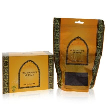 Swiss Arabian Oud Muattar Mumtaz By Swiss Arabian - Incense (Unisex) 3.4 Oz