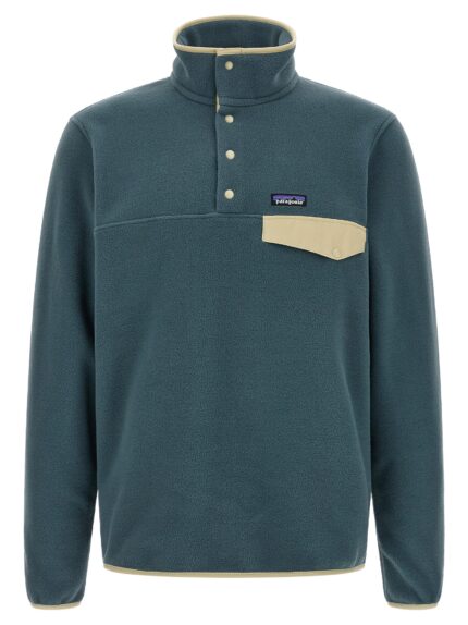 PATAGONIA 'Synchilla® Snap-T®' Blue Sweater