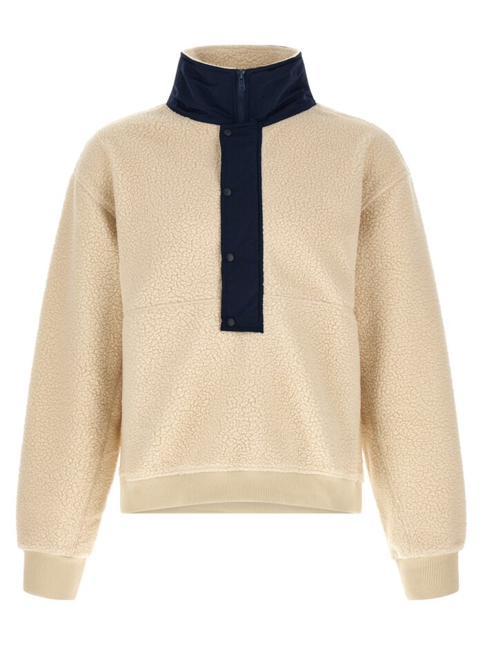 entire studios 'system half zip fleece ' fleece sweatshirt ENTIRE STUDIOS 'System Half Zip Fleece ' Fleece Sweatshirt