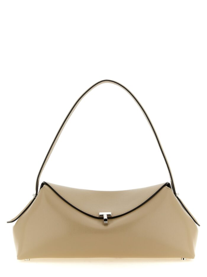 toteme 't lock' closing shoulder bag TOTEME 'T-Lock' Closing Shoulder Bag