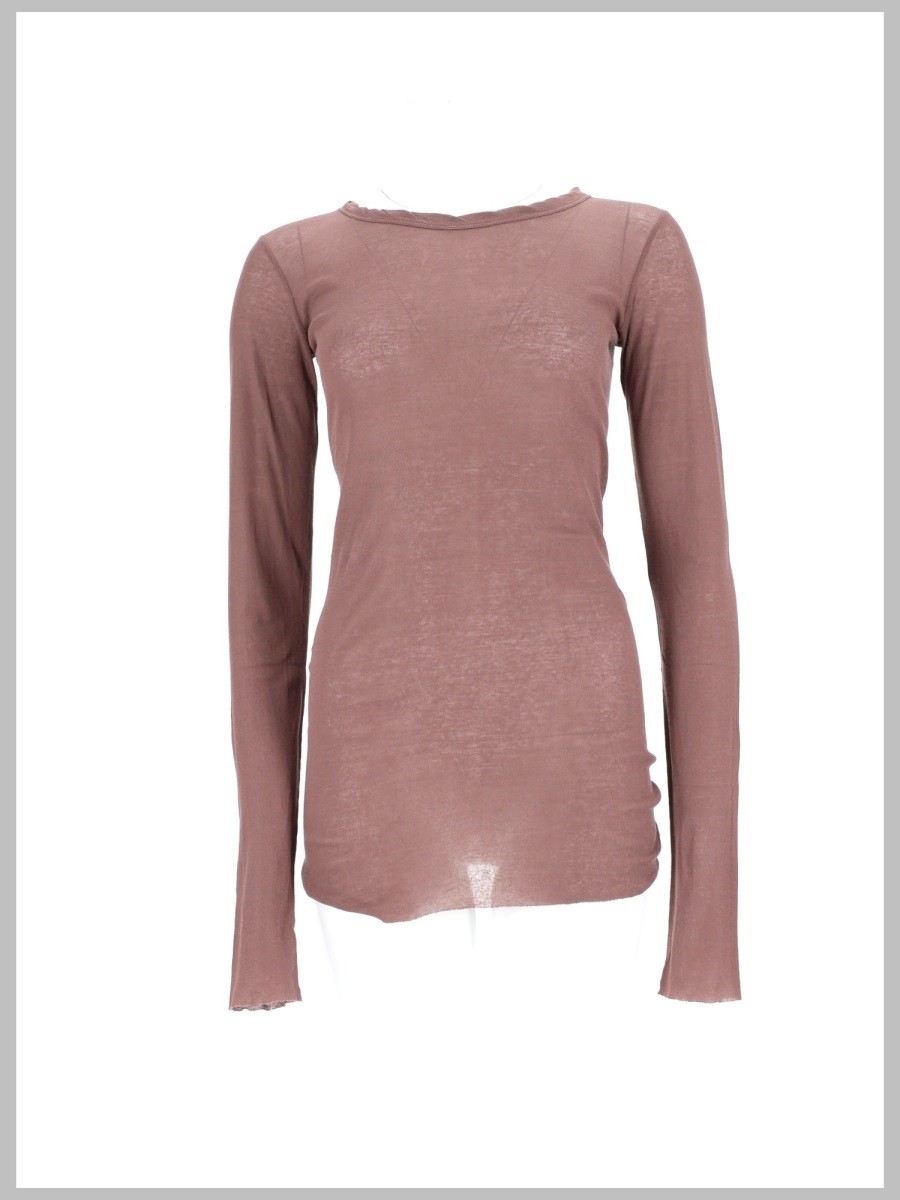 RICK OWENS T-SHIRT A MANICA LUNGA