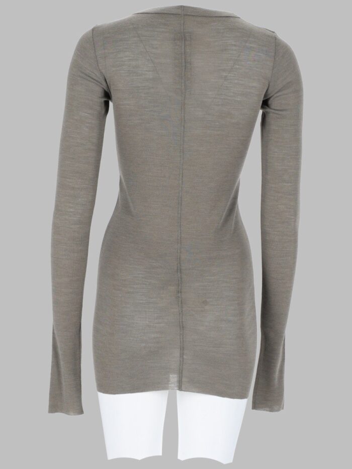RICK OWENS T-SHIRT A MANICA LUNGA