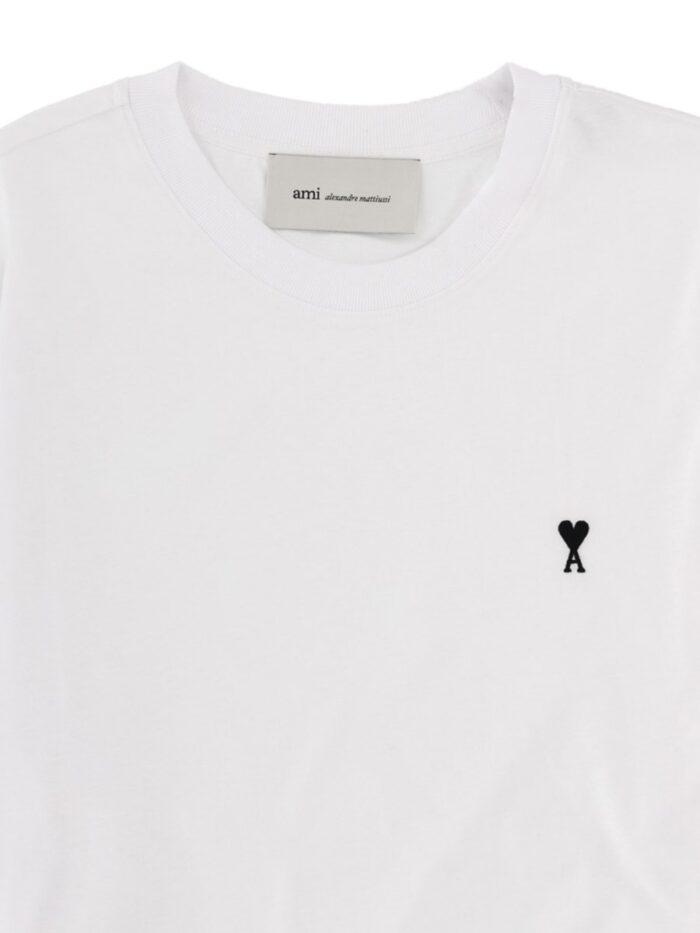AMI PARIS T-SHIRT A MANICA LUNGA CON LOGO