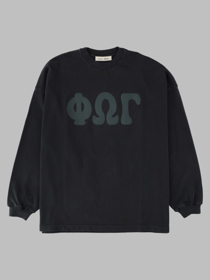 FEAR OF GOD ESSENTIALS T-Shirt A Manica Lunga "Merch"