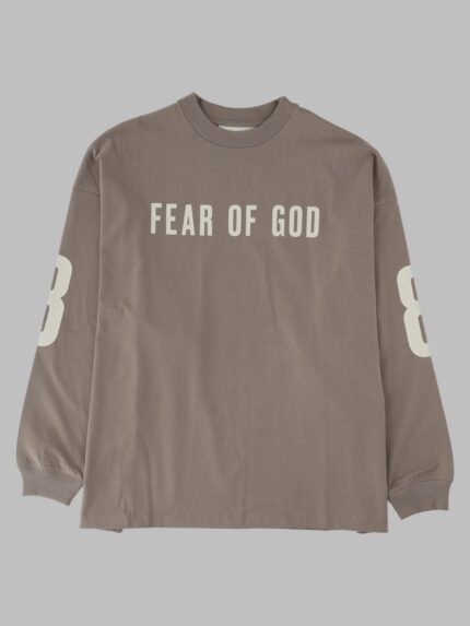 FEAR OF GOD ESSENTIALS T-Shirt A Manica Lunga "Merch"