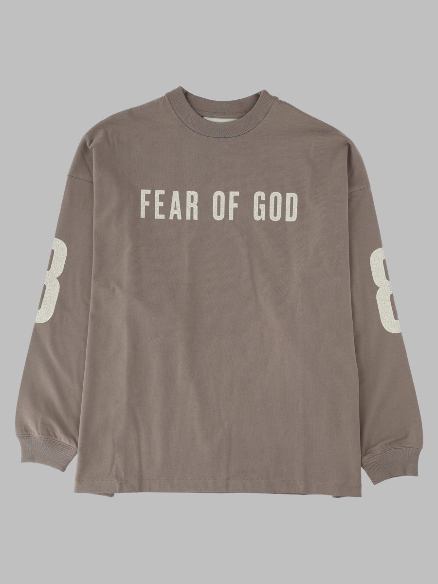 FEAR OF GOD ESSENTIALS T-Shirt A Manica Lunga "Merch"