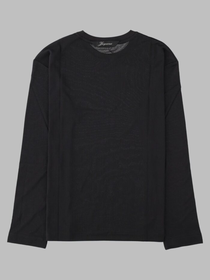 JACQUEMUS T-Shirt A Manica Lunga "Rond Carré"