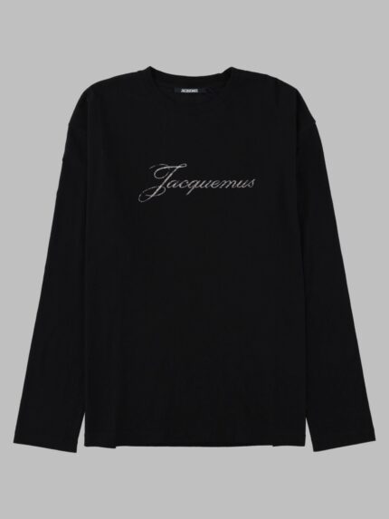 JACQUEMUS T-shirt A Maniche Lunghe Con Logo