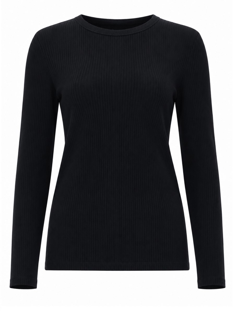 Max Mara T-SHIRT A MANICHE LUNGHE IN JERSEY