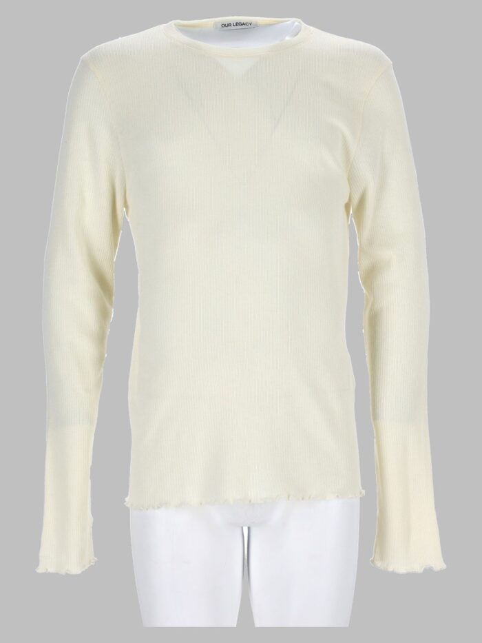 our legacy t shirt a manicia lunga in misto cotone Our Legacy T-Shirt A Manicia Lunga In Misto Cotone