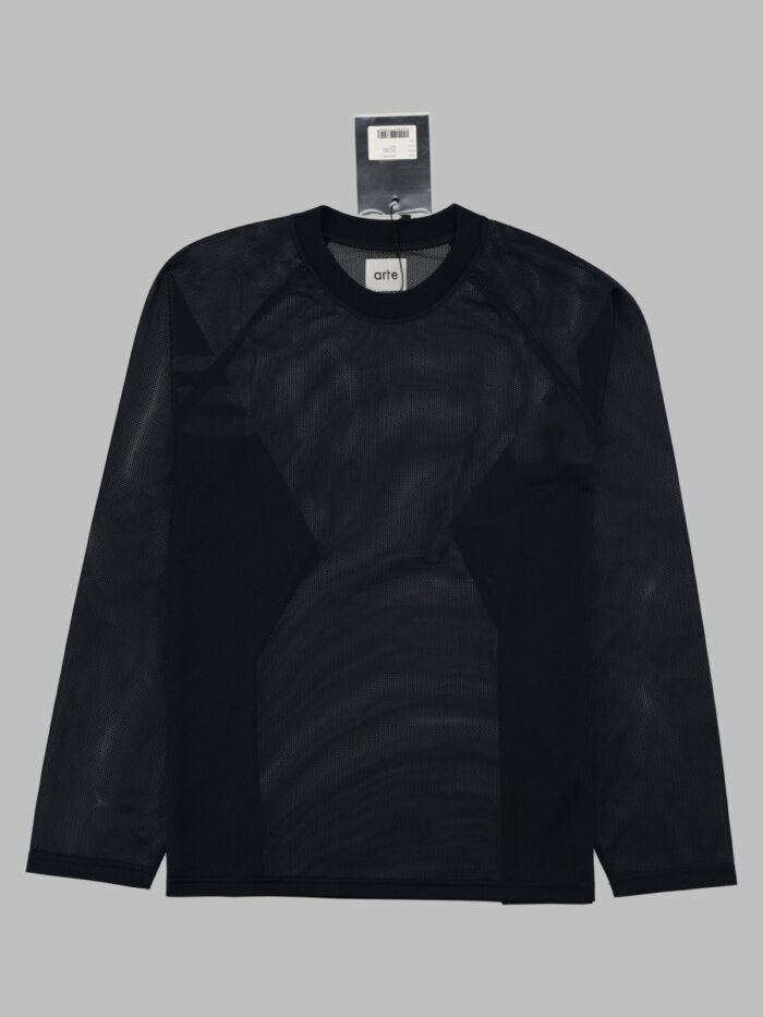 arte antwerp t shirt aero in mesh ARTE ANTWERP T-Shirt Aero In Mesh