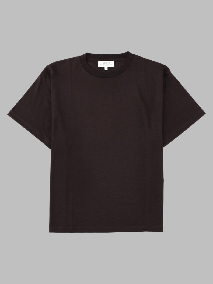 STUDIO NICHOLSON T-Shirt "Andie" In Jersey Di Lana