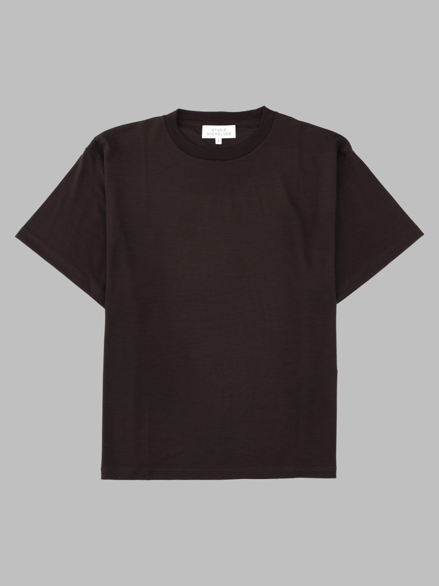STUDIO NICHOLSON T-Shirt "Andie" In Jersey Di Lana
