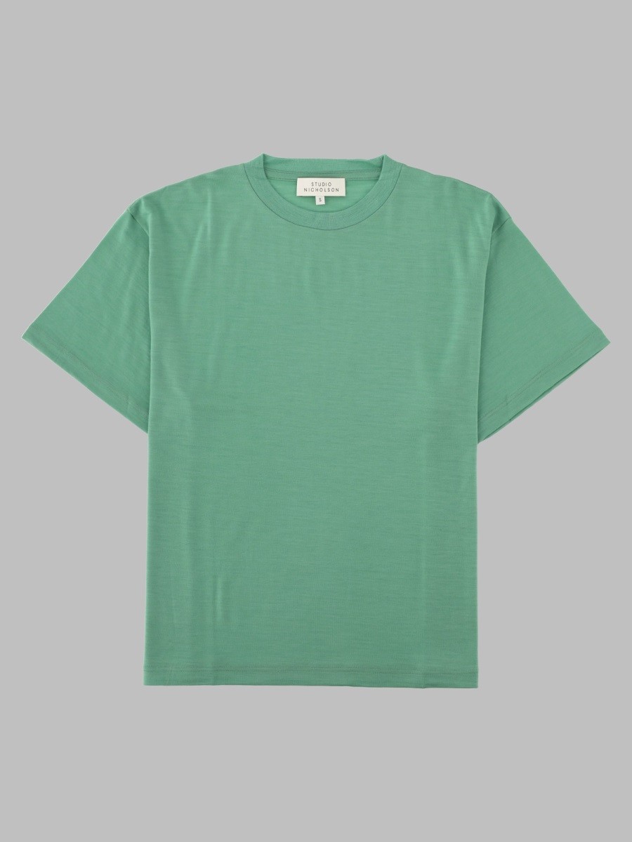 STUDIO NICHOLSON T-Shirt "Andie" In Jersey Di Lana