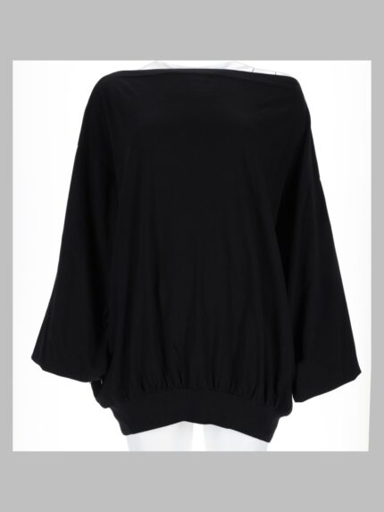MM6 MAISON MARGIELA T-shirt Asimmetrica A Manica Lunga