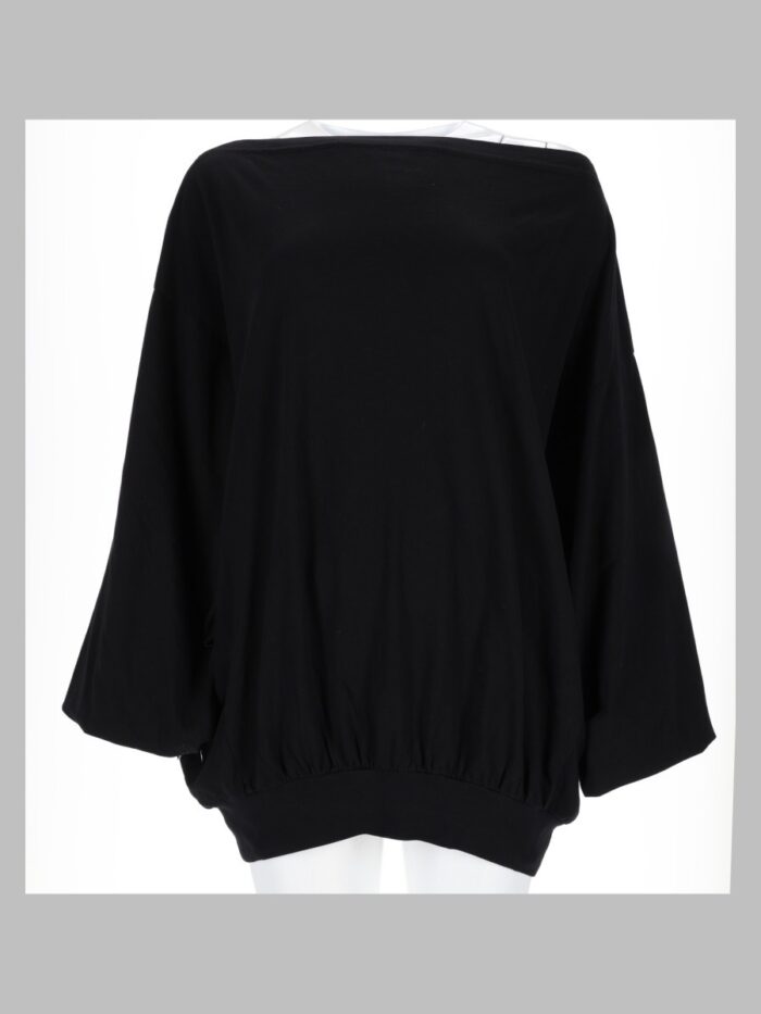 mm6 maison margiela t shirt asimmetrica a manica lunga MM6 MAISON MARGIELA T-shirt Asimmetrica A Manica Lunga