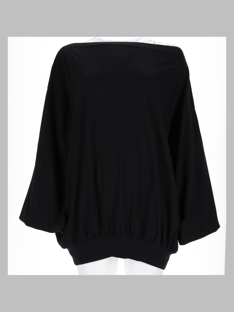 MM6 MAISON MARGIELA T-shirt Asimmetrica A Manica Lunga
