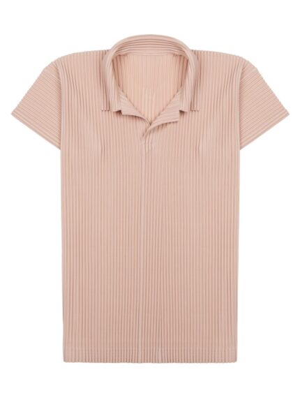 HOMME PLISSE ISSEY MIYAKE T-SHIRT CON COLLETTO POLO