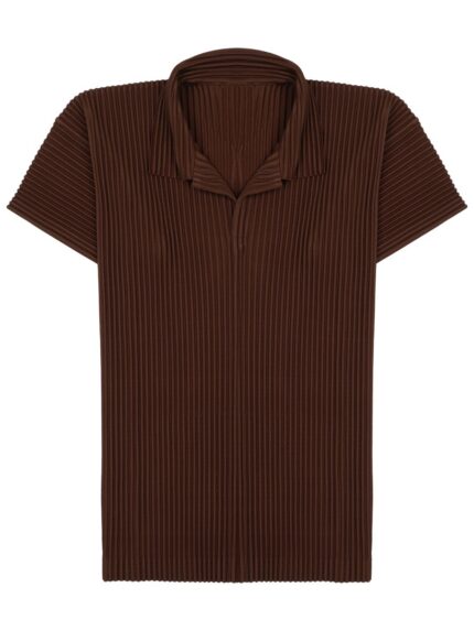 HOMME PLISSE ISSEY MIYAKE T-SHIRT CON COLLETTO POLO