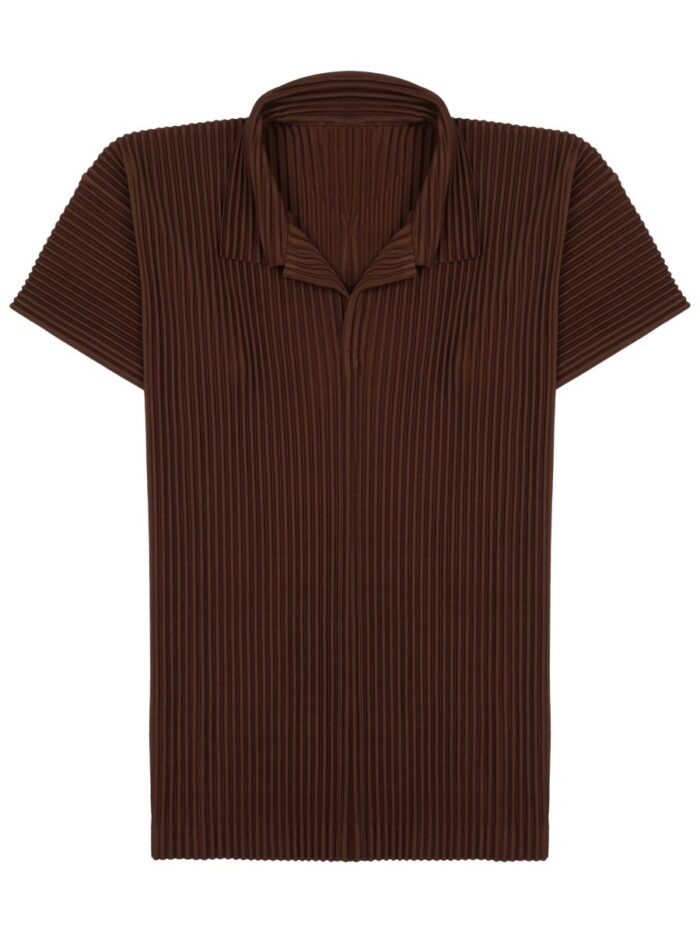 homme plisse issey miyake t shirt con colletto polo HOMME PLISSE ISSEY MIYAKE T-SHIRT CON COLLETTO POLO