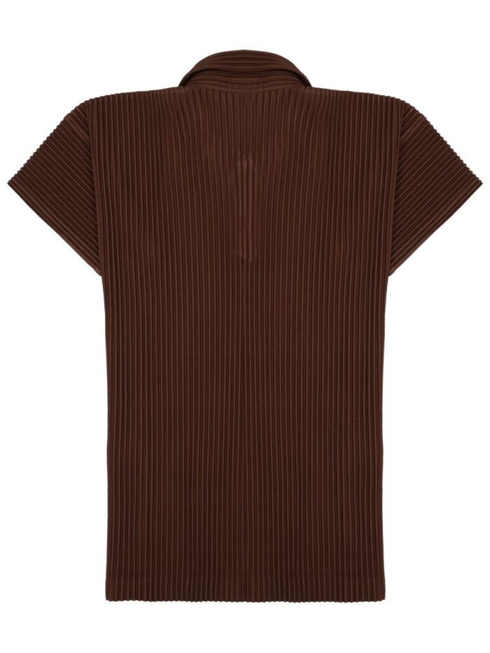 HOMME PLISSE ISSEY MIYAKE T-SHIRT CON COLLETTO POLO